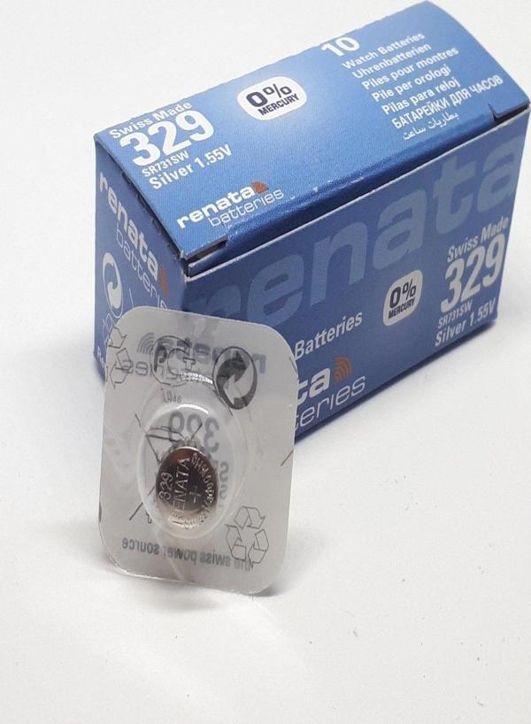 Renata 329 SR731SW 1,55V Saat Pili - 1 ADET - Image 1