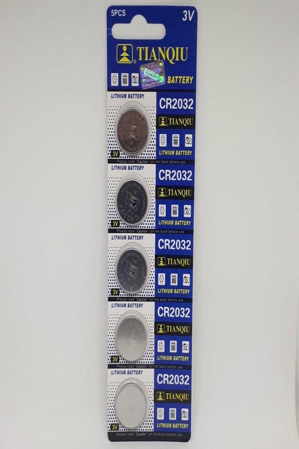 Tianqiu Cr2032 3v Lithium Pil - 5 ADET - Image 1