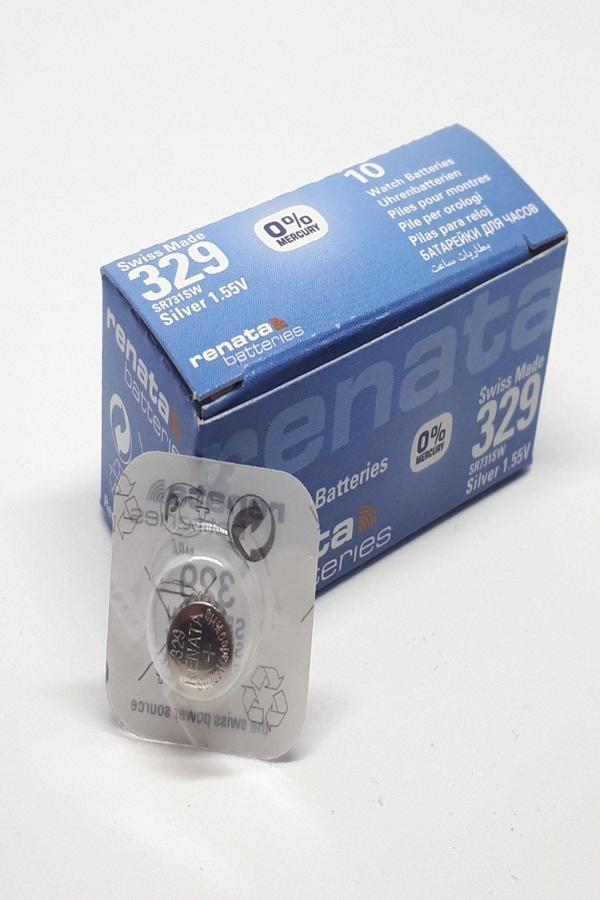 Renata 329 SR731SW 1,55V Saat Pili - 10 ADET - Image 1