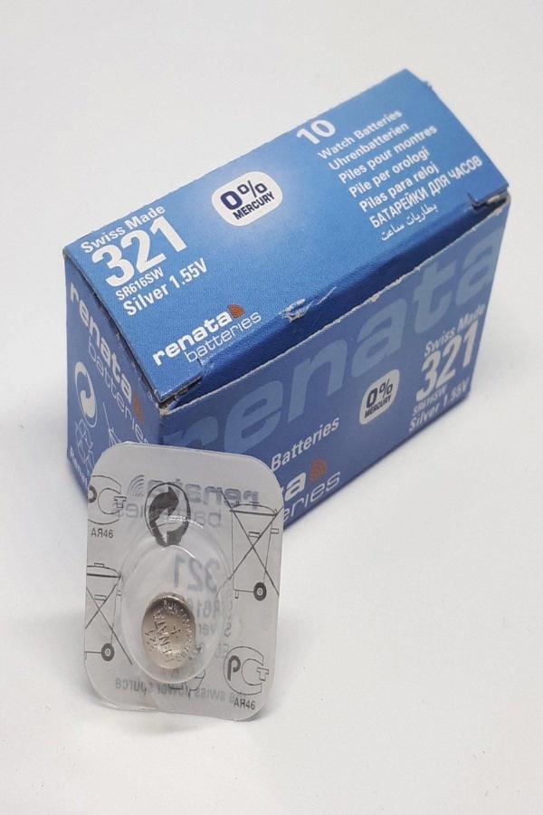 Renata 321 SR616SW 1,55V Saat Pili - 1 ADET - Image 1