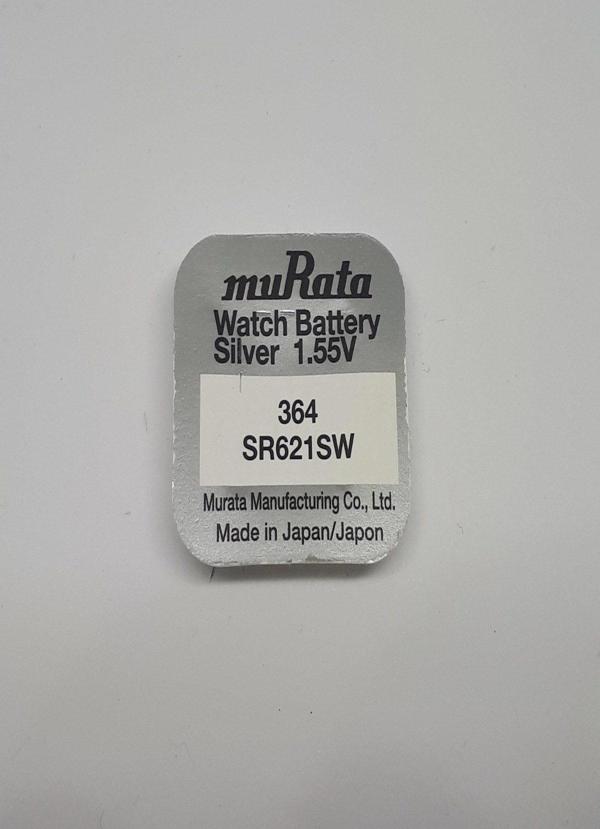 Murata Sony 364 SR621SW 1,55V Saat Pili - 1 ADET - Image 1