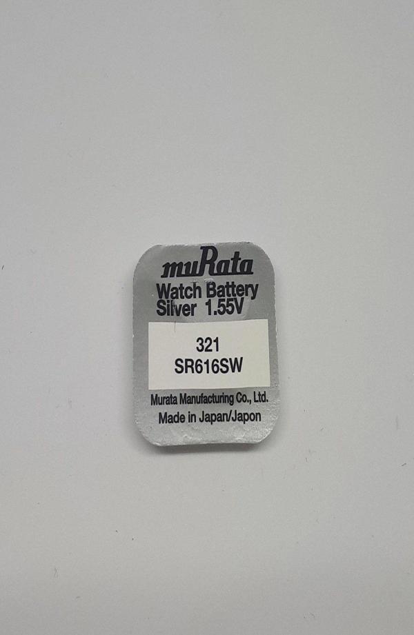 Murata Sony 321 SR616SW 1,55V Saat Pili - 1 ADET - Image 1