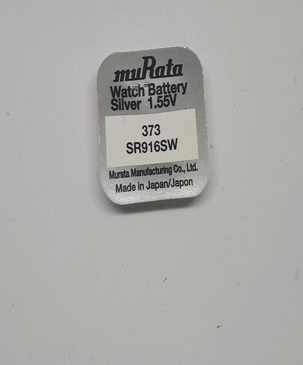 Murata Sony 373 SR916SW 1,55V Saat Pili - 1 ADET - Image 1