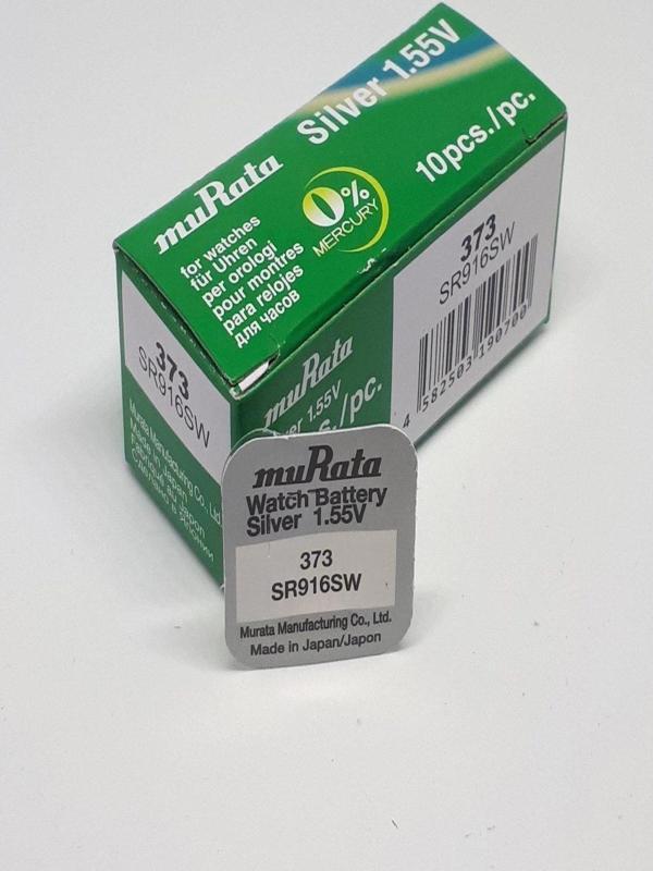 Murata Sony 373 SR916SW 1,55V Saat Pili - 10 ADET - Image 1
