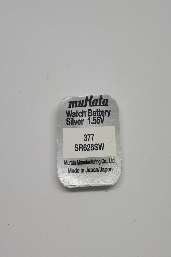 Murata Sony 377 SR626SW 1,55V Saat Pili - 1 ADET - Image 1