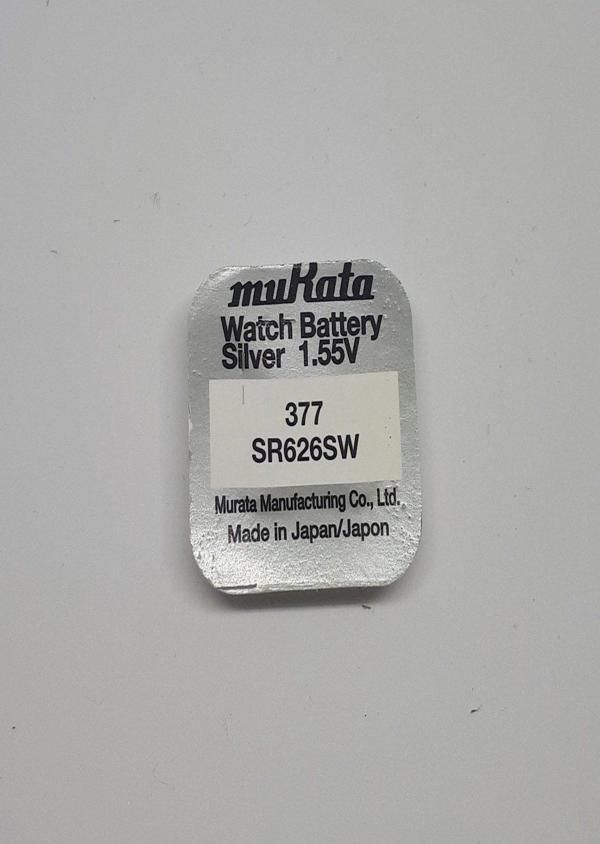 Murata Sony 377 SR626SW 1,55V Saat Pili - 1 ADET - Image 1