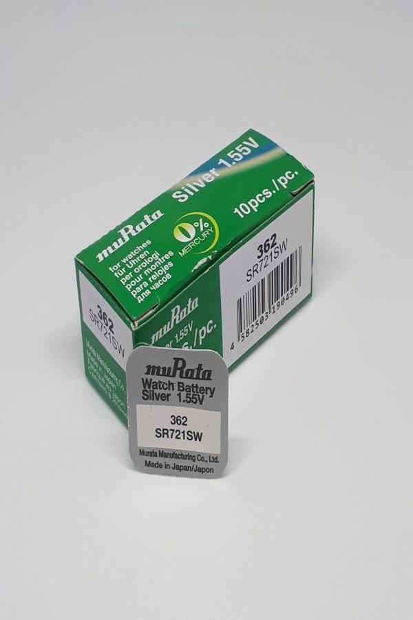 Murata Sony 362 SR721SW 1,55V Saat Pili - 10 ADET - Image 1