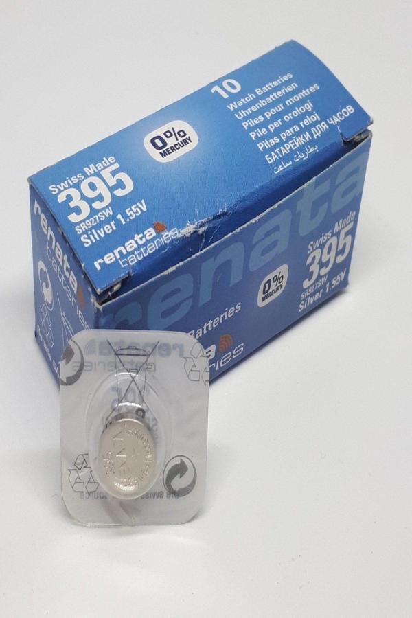 Renata 395 SR927SW 1,55V Saat Pili - 10 ADET - Image 1