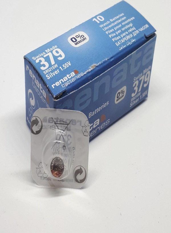 Renata 379 SR521SW 1,55V Saat Pili - 10 ADET - Image 1