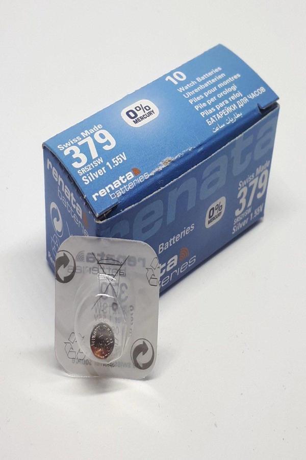 Renata 379 SR521SW 1,55V Saat Pili - 1 ADET - Image 1