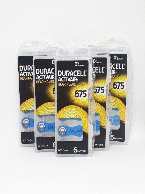 Duracell 675 Numara Kulaklık Pili 6'lı-5 Paket 5*6 - Image 1