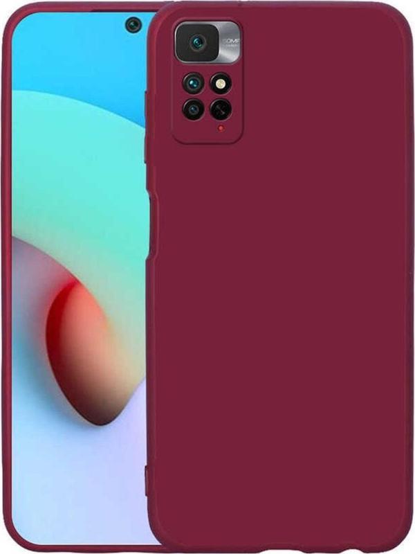 Coverzone Xiaomi Redmi Note 11 Ile Uyumlu Kılıf Mara Silky Termoplastik Kılıf Koyu Mor - Image 1
