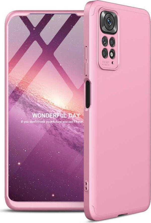 Coverzone Xiaomi Redmi Note 11 Ile Uyumlu Kılıf Soft Hard Koruma Ays Rosegold - Image 1