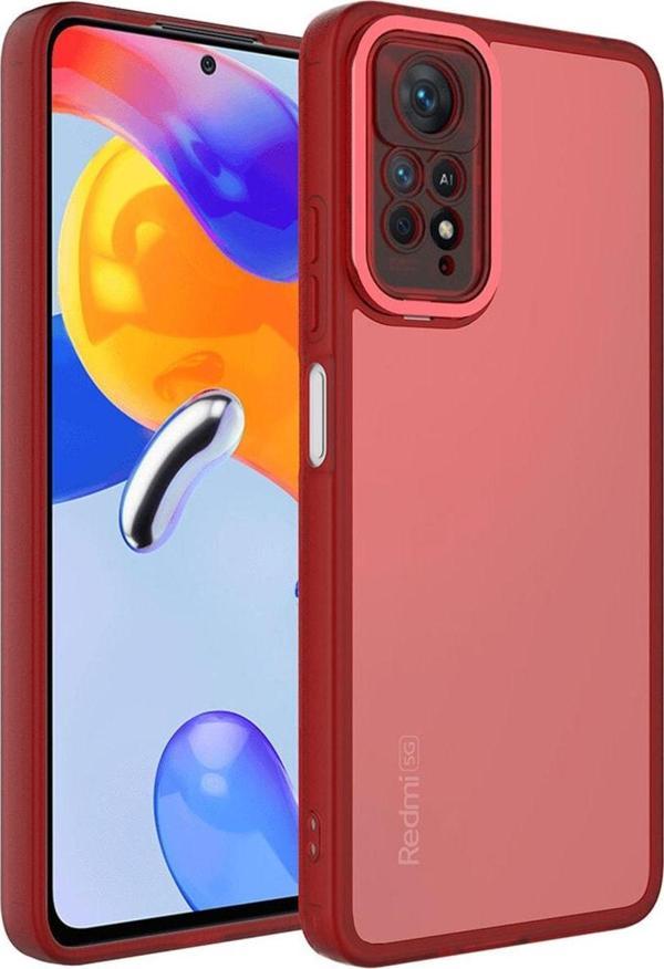 Coverzone Xiaomi Redmi Note 11 Pro 5g Ile Uyumlu Kılıf Kamera Çerceve Korumalı Transparan Z-post Panoply Kapak - Image 1