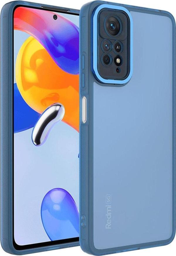 Coverzone Xiaomi Redmi Note 11 Pro 5g Ile Uyumlu Kılıf Kamera Çerceve Korumalı Transparan Z-post Panoply Kapak - Image 1