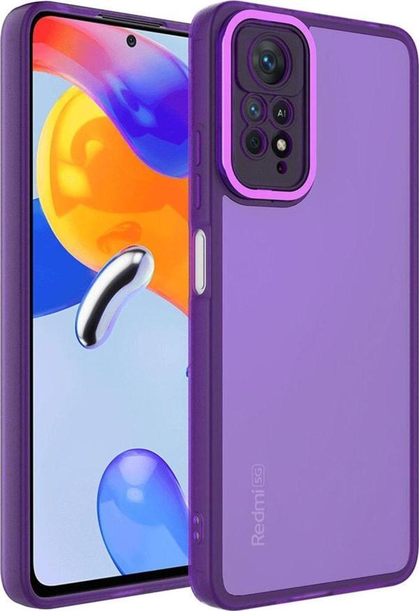 Coverzone Xiaomi Redmi Note 11 Pro 5g Ile Uyumlu Kılıf Kamera Çerceve Korumalı Transparan Z-post Panoply Kapak - Image 1