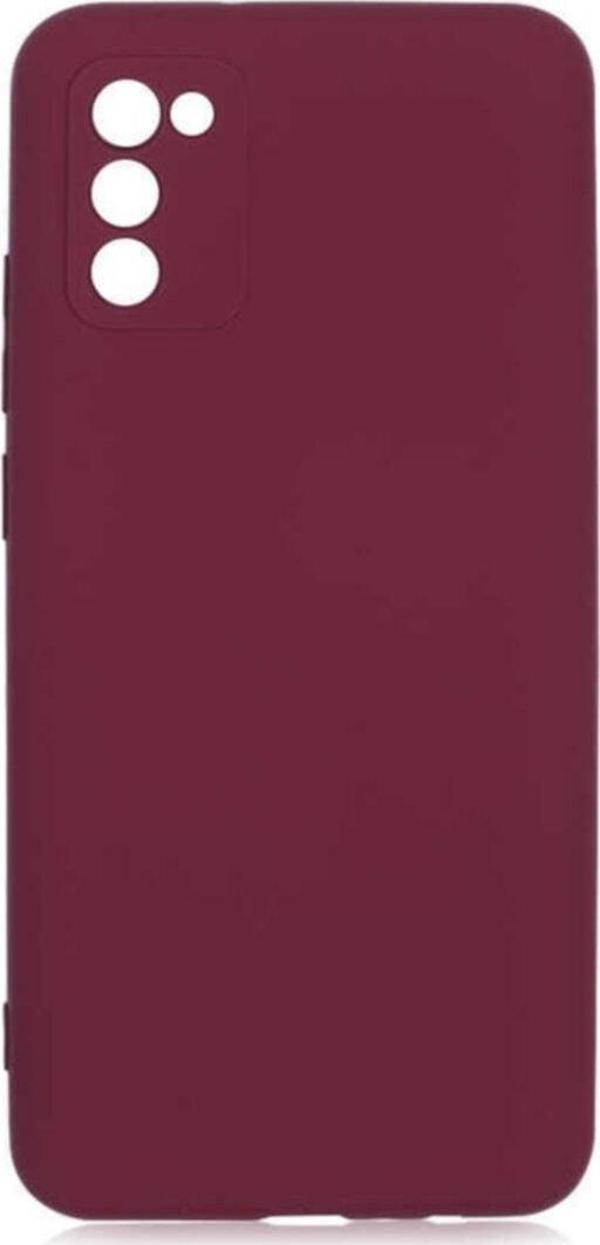 Coverzone Galaxy A02s Kılıf Delux Silkytermoplastik Kılıf Koyu Mor - Image 1