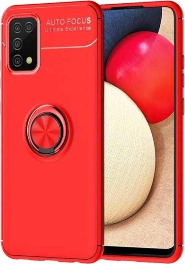 Coverzone Galaxy A02s Novel Silikon Kılıf Kırmızı - Image 1