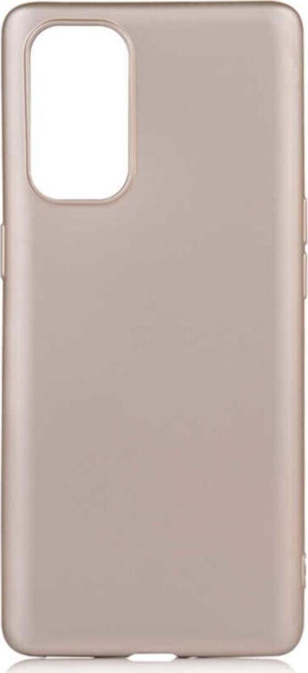 Coverzone Galaxy A02s Premier Silikon Arka Kapak Kılıf Gold - Image 1