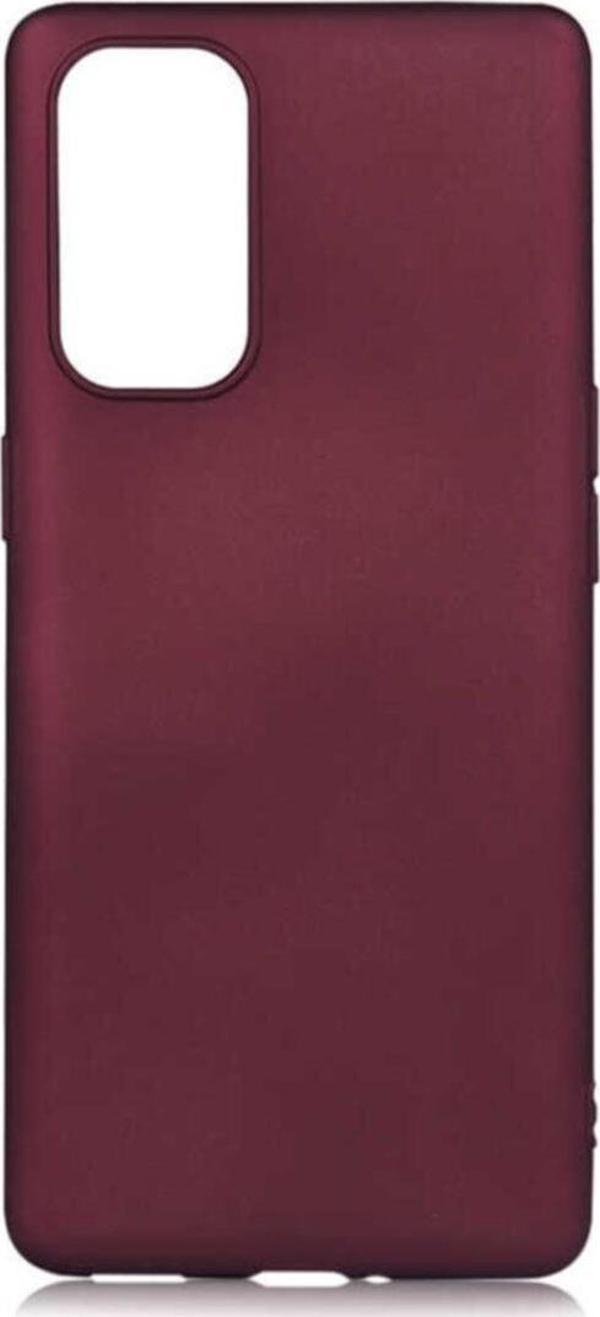 Coverzone Galaxy A02s Premier Silikon Arka Kapak Kılıf Mürdüm - Image 1
