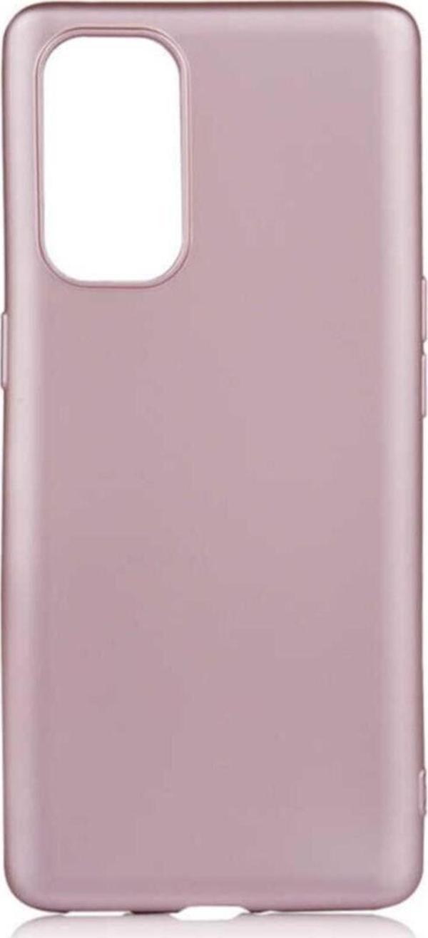 Coverzone Galaxy A02s Premier Silikon Arka Kapak Kılıf Rosegold - Image 1