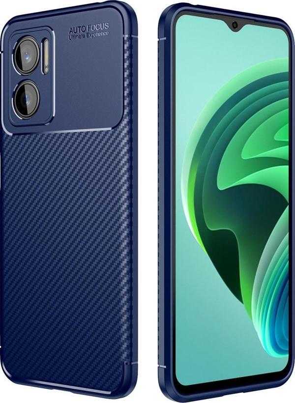 Coverzone Xiaomi Redmi Note 11e Ile Uyumlu Kılıf Karbon Delüx Parmak Izi Yapmayan Ultra Slim Tpu Silikon Laci - Image 1