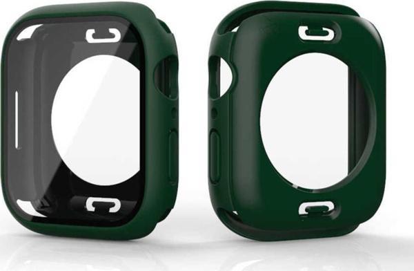 Coverzone Apple Watch Ile Uyumlu 42mm 360 Derece Korumalı Kasa Ve Ekran Koruma Sempiternal Watch Gard K.yeşil - Image 1