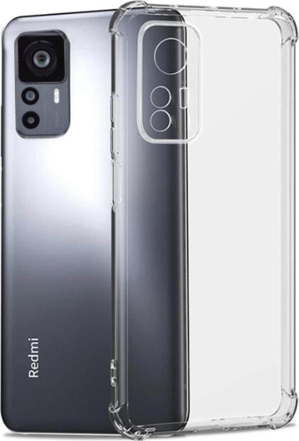 Coverzone Xiaomi Mi 12t Pro Ile Uyumlu Kılıf Kamera Korumalı Nitro Anti Shock Silikon - Image 1