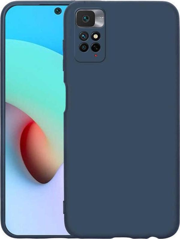 Coverzone Xiaomi Redmi Note 11s Ile Uyumlu Kılıf Mara Silky Termoplastik Kılıf Lacivert - Image 1