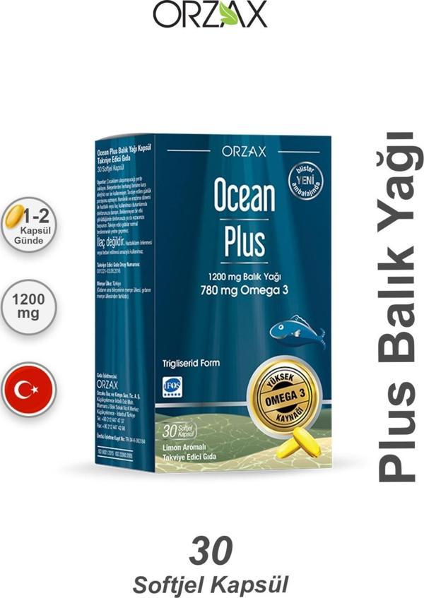 Ocean Plus 1200 mg 30 Kapsül - Image 1