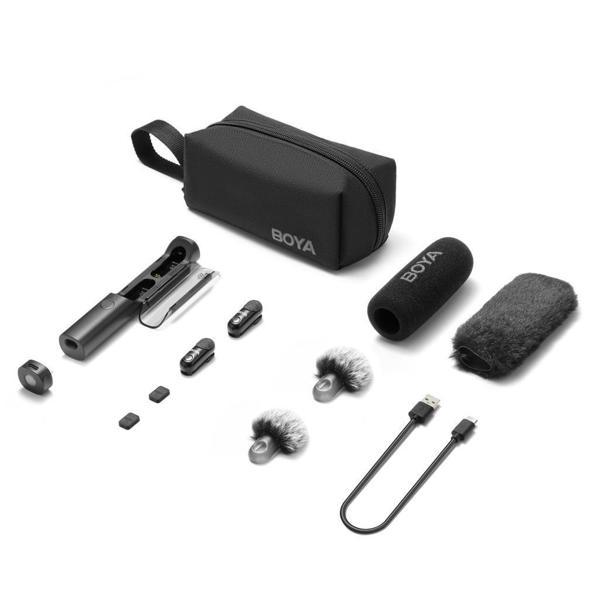 BOYA Magic Al-Powered Transformable Mini Wireless Mikrofon - SKU05 - Image 1