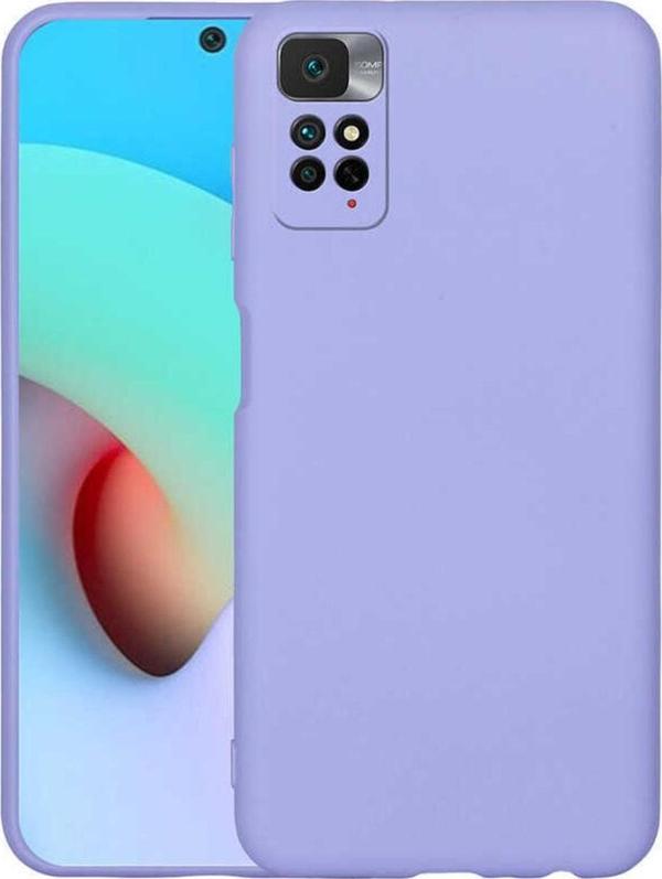 Coverzone Xiaomi Redmi Note 11s Ile Uyumlu Kılıf Mara Silky Termoplastik Kılıf Lila - Image 1