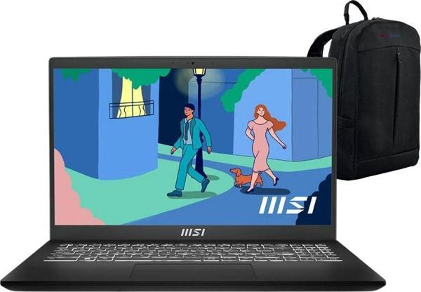 Msı Modern 15 B12Mo-605Tr İ5 1235U 8Gb 512Gb Ssd 15.6" Win11 - Webzone Çanta Wz1 - Image 1