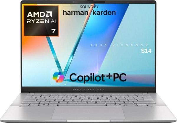 Asus Vivobook S14 Amd Ryzen Aı 7 350 24Gb 2Tb Ssd 3K Oled 120Hz 14" Win11 Laptop M5406Ka - Wz3 - Image 1