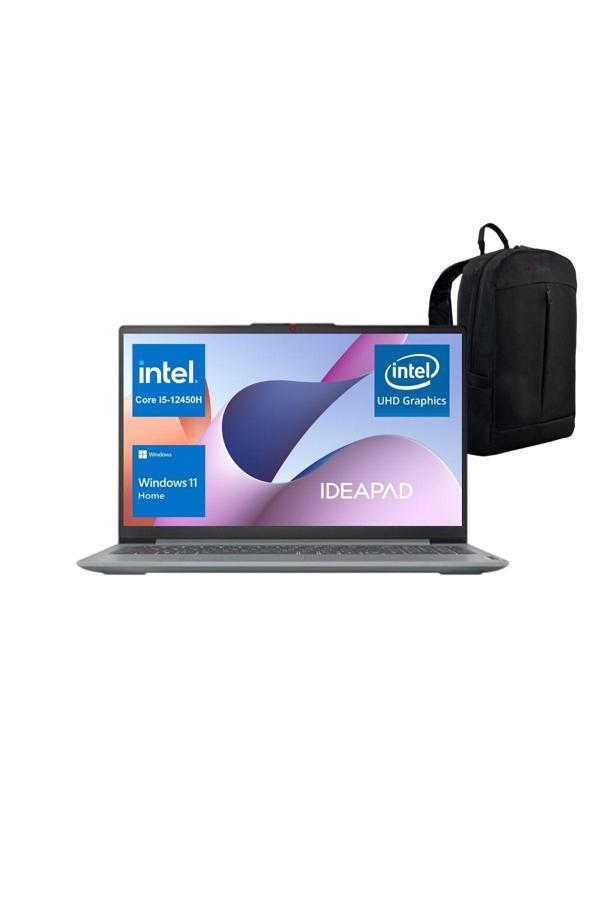 Lenovo Ip Slim3 Core İ5-12450H 8Gb 512Gb Ssd 15.6" Fhd W11 Laptop 83Er00Fxtr - Webzone Çanta Wz1 - Image 1