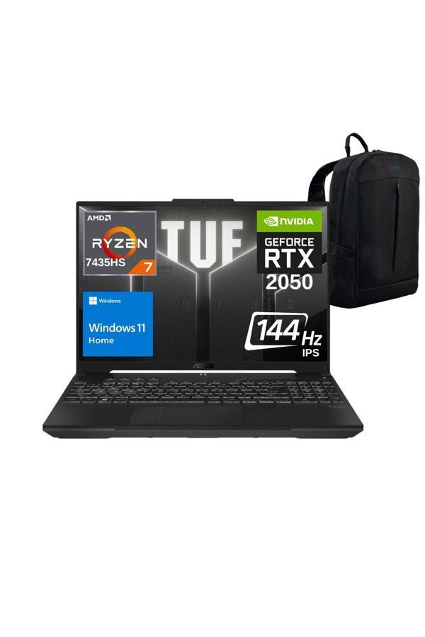 Asus Tuf A15 Fa506Nfr Amd R7 7435Hs 16Gb 2Tb Ssd Rtx2050 15.6" Fhd 144Hz W11 - Webzone Çanta Wz4 - Image 1