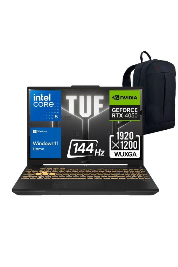 Asus Tuf F16 Fx607Vu-Rl141 Core 5 210H 16Gb 1Tb Ssd Rtx4050 140W 16" Fhd+ 144Hz W11 Laptop - Wz2 - Image 1