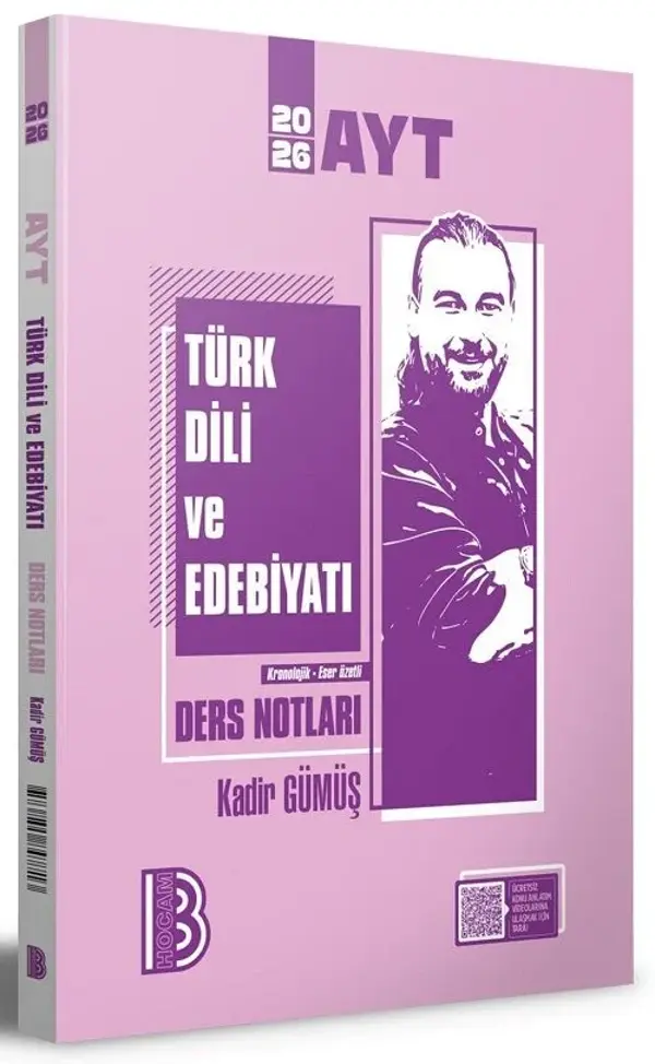 2026 YKS AYT Türk Dili ve Edebiyatı Ders Notları - Kadir Gümüş Benim Hocam Yayınları - Bi bigelio - Image 1