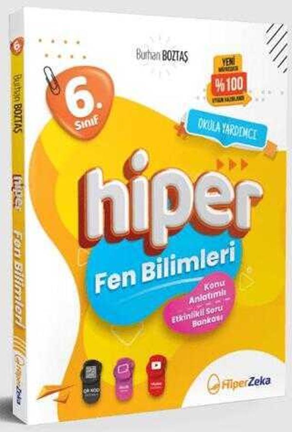 6. Sınıf Hiper Fen Bilimleri Konu Anlatımlı Soru Bankası Hiper Zeka Yayınları - Bi bigelio - Image 1