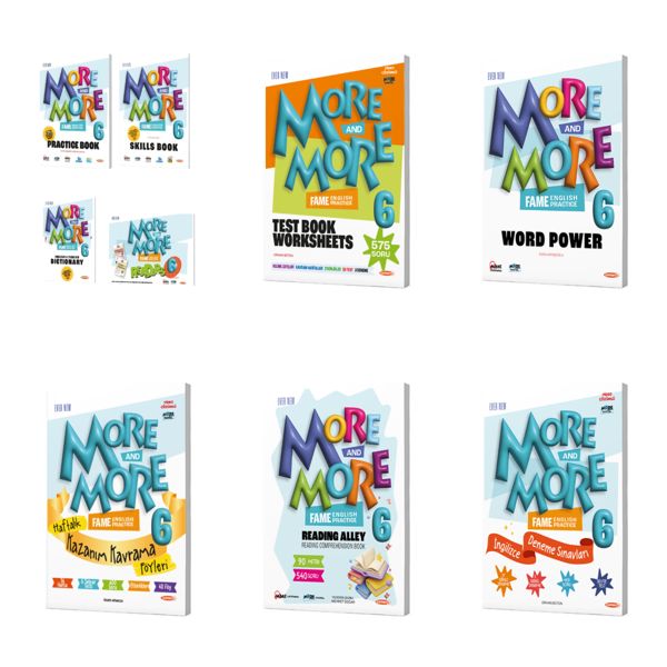 More And More Tüm Dersler 6. Sınıf Set Kurmay Yayınları - Bi bigelio - Image 1