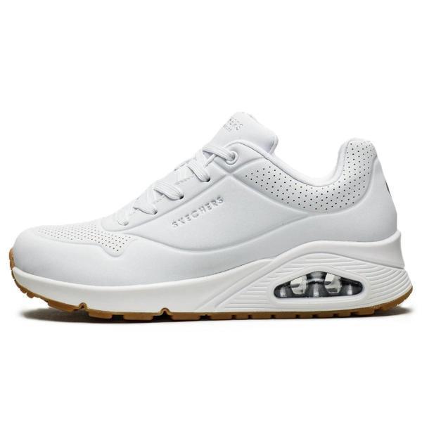 Skechers Uno-Stand On Air Memory Foam Womens Sneaker White Hafızalı Taban Kadın Günlük Spor Ayakkabı Beyaz - Image 1