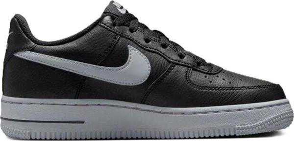 Nike Air Force 1 AF1 Leather Unisex Black Sneaker Hakiki Deri Günlük Spor Ayakkabı Siyah - Image 1