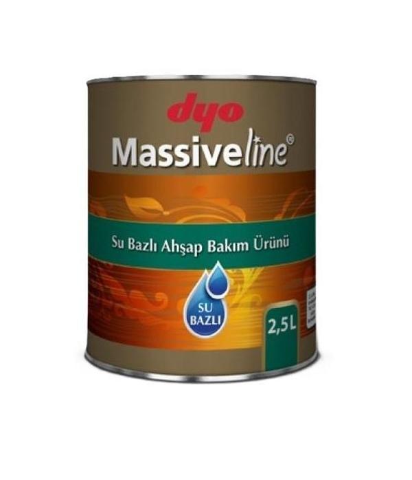 Dyo Massiveline Su Bazlı Ahşap Koruyucu 2.5lt  Ceviz - Image 1