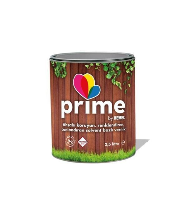 Hemel Prime Solvent Bazlı Vernik Şeffaf-2.5lt - Image 1