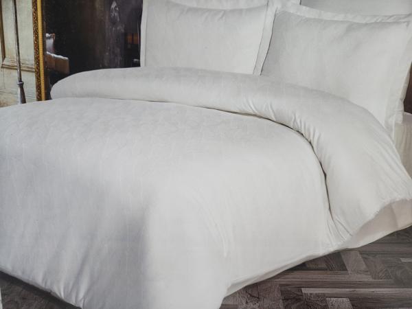 PRİMA CASA BAMBU SATEN NEVRESİM TAKIMI ÇİFT KİŞİLİK LANOTTE EKRU - Image 1