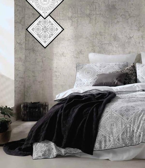PRİMA CASA ÇİFT KİŞİLİK PAMUK SATEN NEVRESİM TAKIMI İSKİT - Image 1