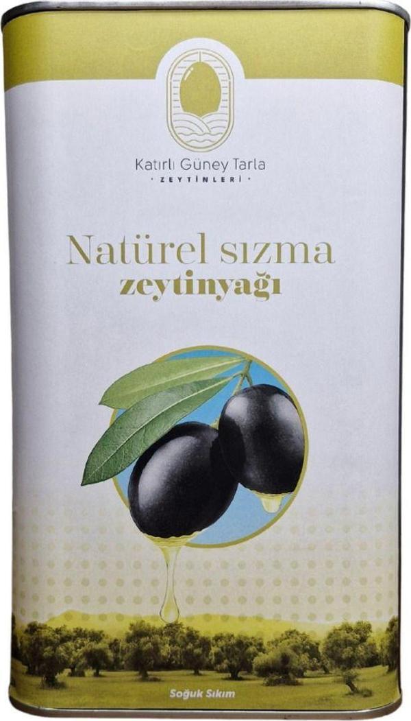 Katırlı Güney Tarla Natürel Sızma Zeytinyağı 3 Litre - Soğuk Sıkım - Image 1