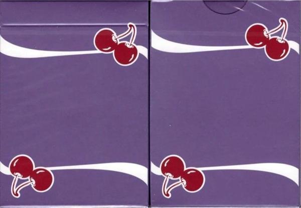Bicycle Cherry Casino Desert Inn Purple Premium Oyun Kağıdı iskambil Kartları Destesi - Image 1