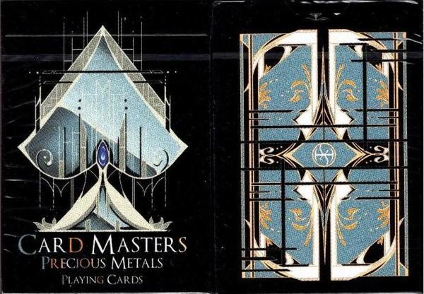 Bicycle De'vo's Signature Series Card Masters Precious Metals Oyun Kağıdı Kartı Kartları Destesi - Image 1
