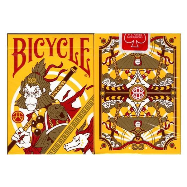 Bicycle Wukong Rebellion (Yellow) Oyun Kağıdı Koleksiyonluk iskambil Kartları - Image 1